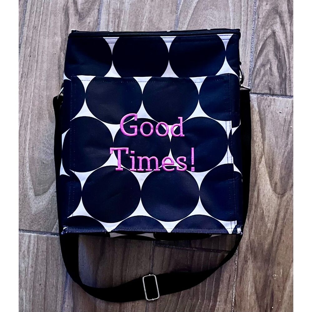 Thirty-One Picnic Thermal Tote in Big Dot